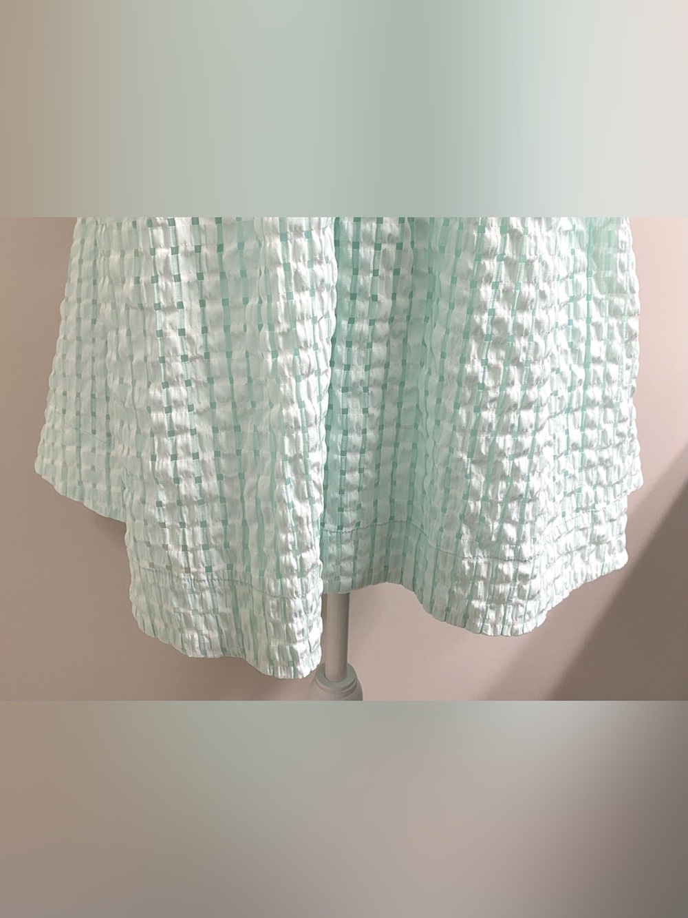 Day+Moon Womens M Mint Green Ruffle Dress Boho Summer Coastal Preppy Cottagecore - Picture 3 of 15